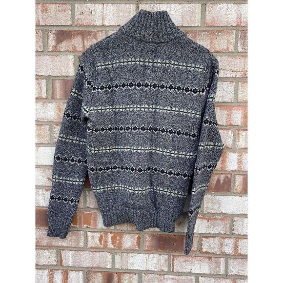 American Eagle sweater womens S/P turtleneck knit cotton rabbit hair blend - Picture 2 of 8